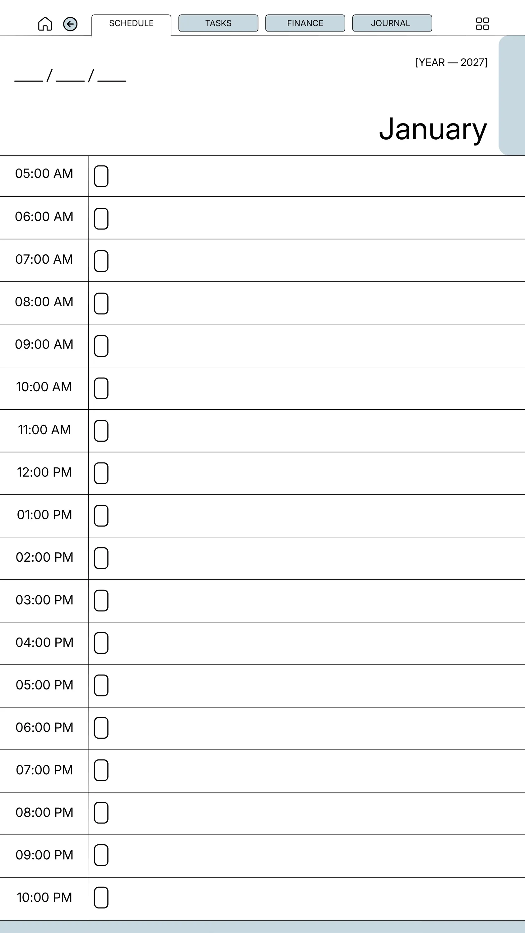 Daybook reMarkable Paper Pro Move — page 5
