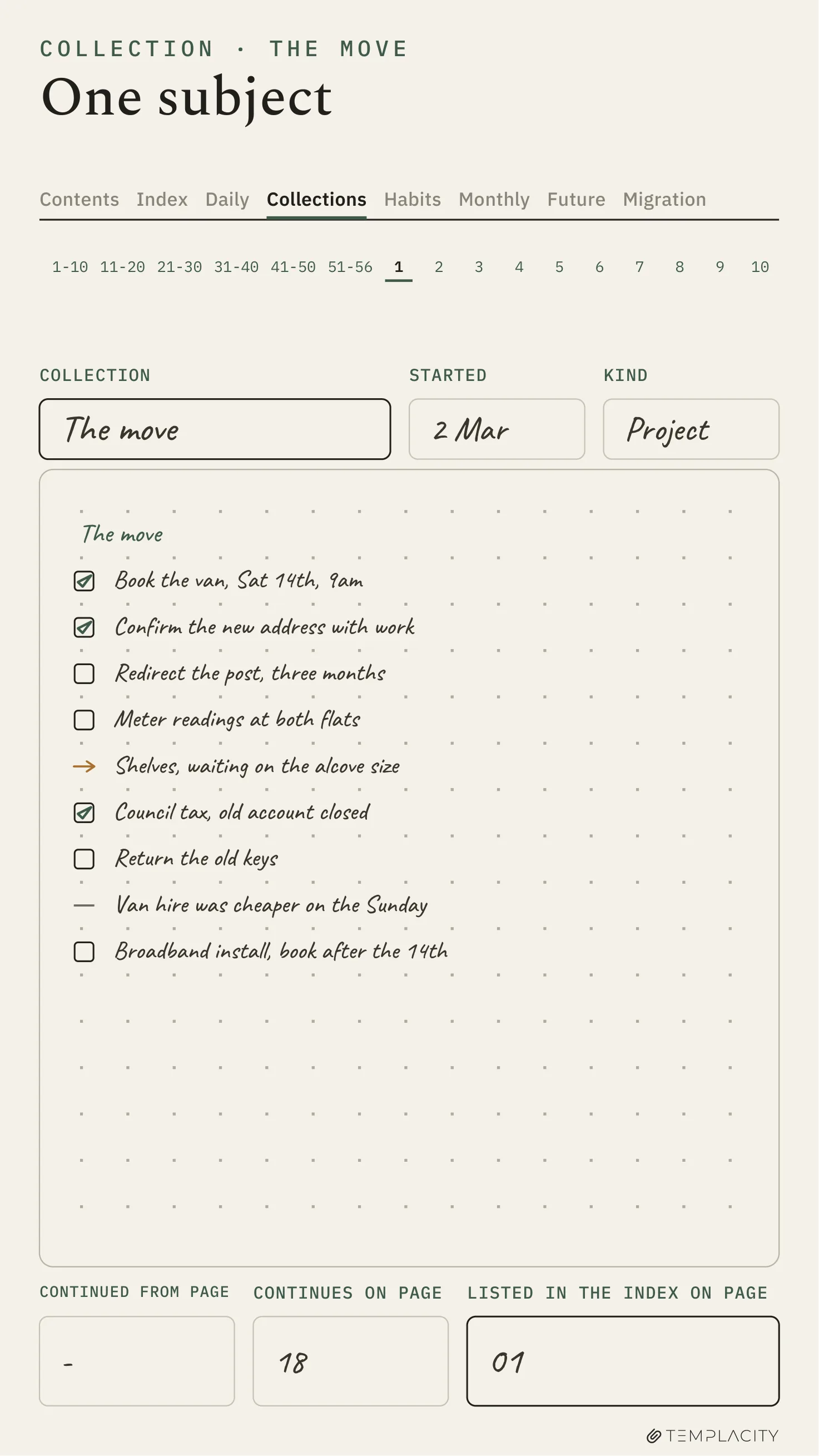 The Planner · Logbook System reMarkable Paper Pro Move page 2
