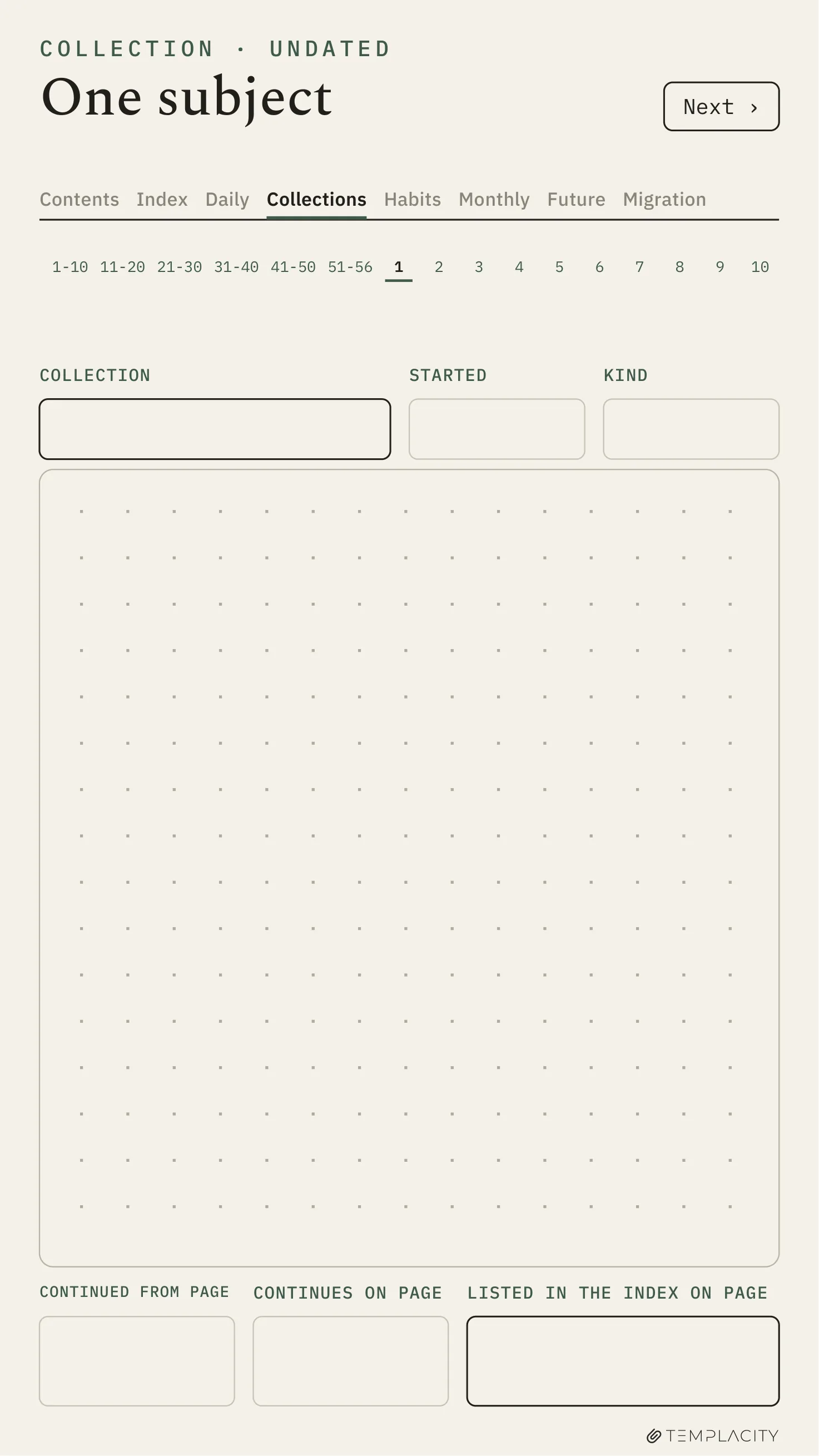 The Planner · Logbook System reMarkable Paper Pro Move page 7