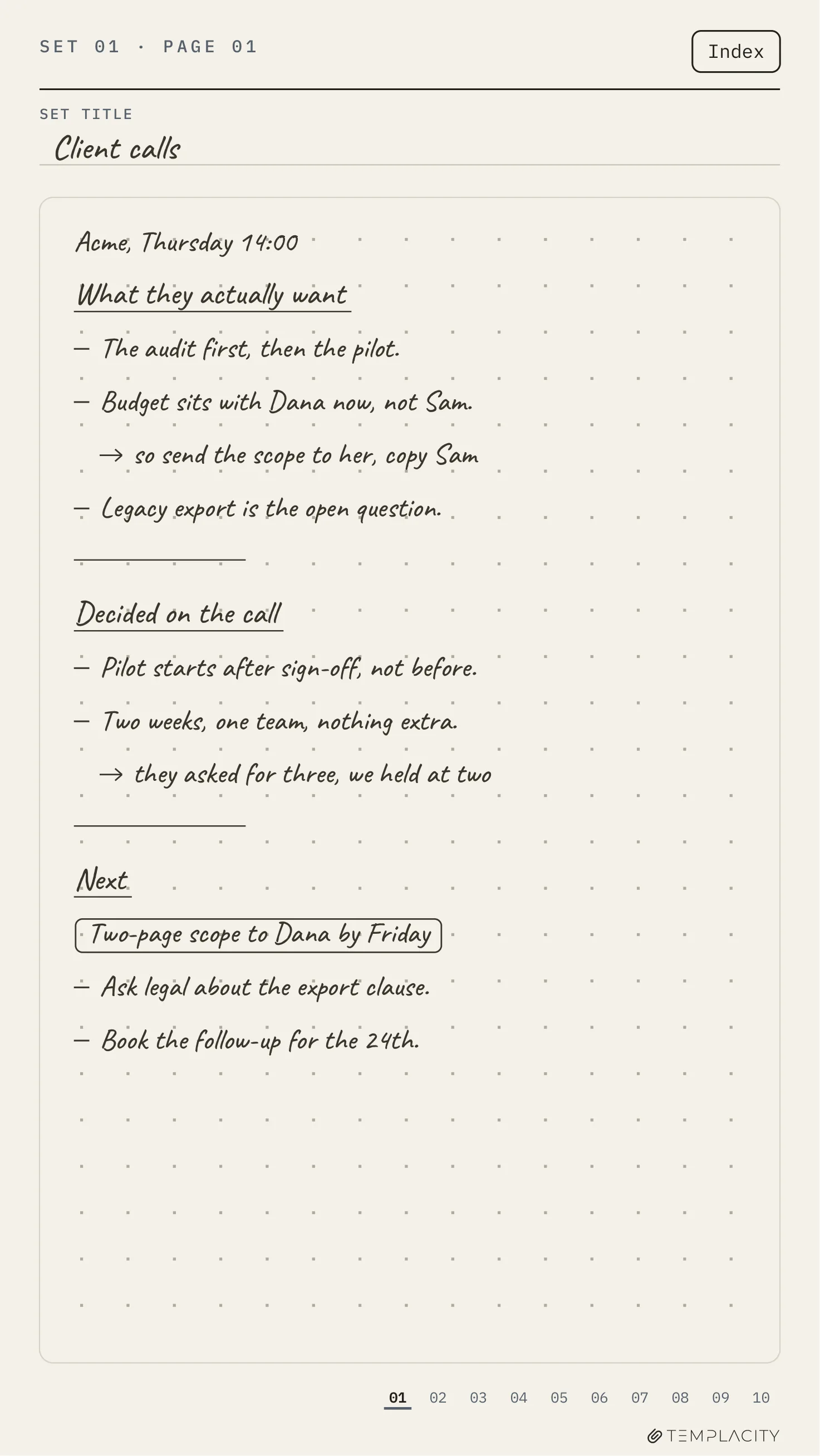 The Planner on the reMarkable Paper Pro Move