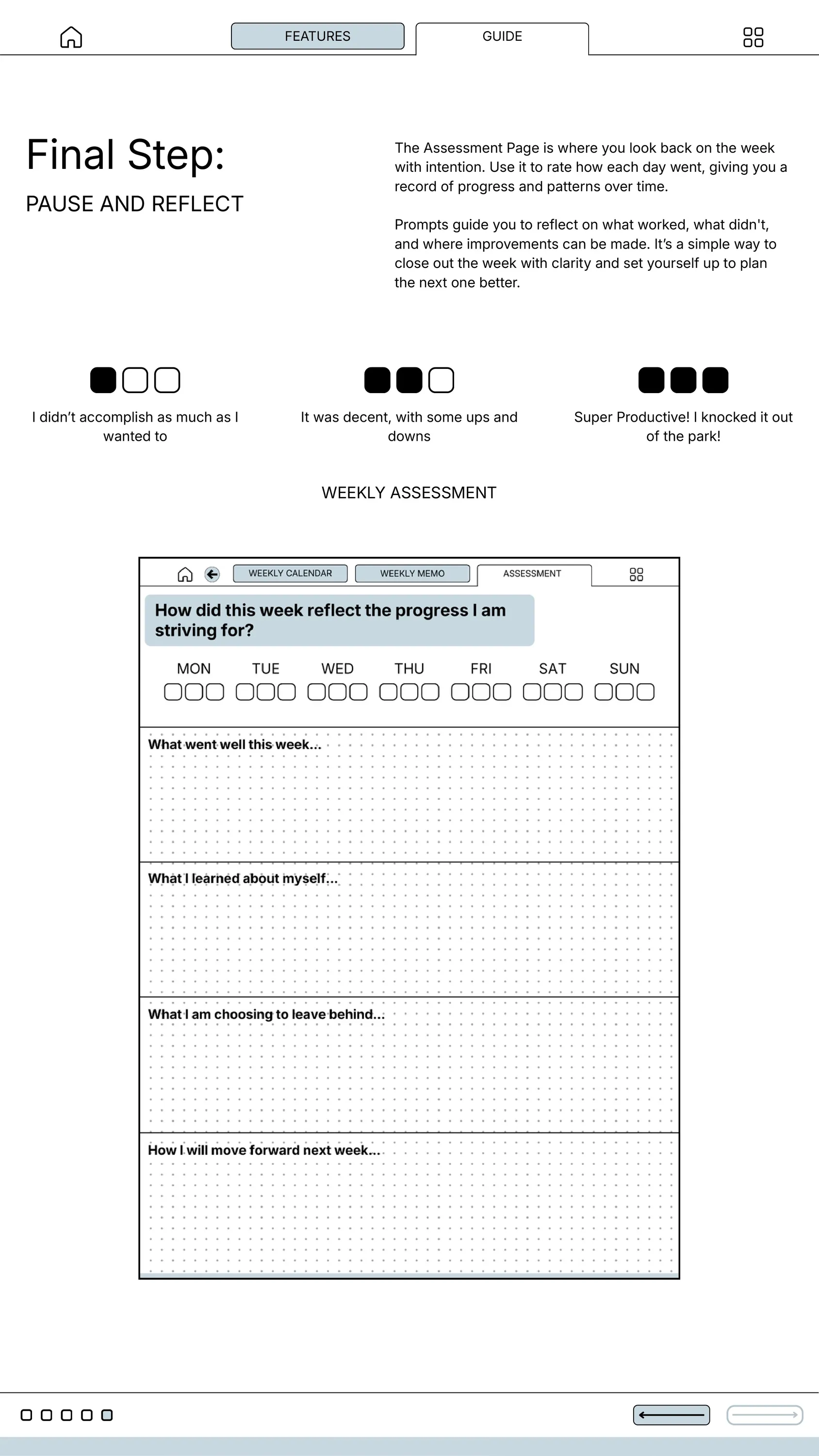 Weekly Planner reMarkable Paper Pro Move — page 2