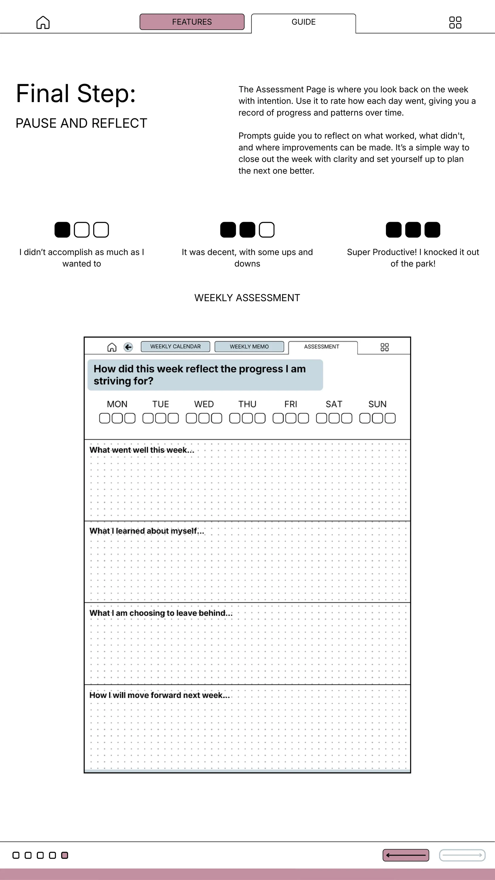 Weekly Planner reMarkable Paper Pro Move — page 2