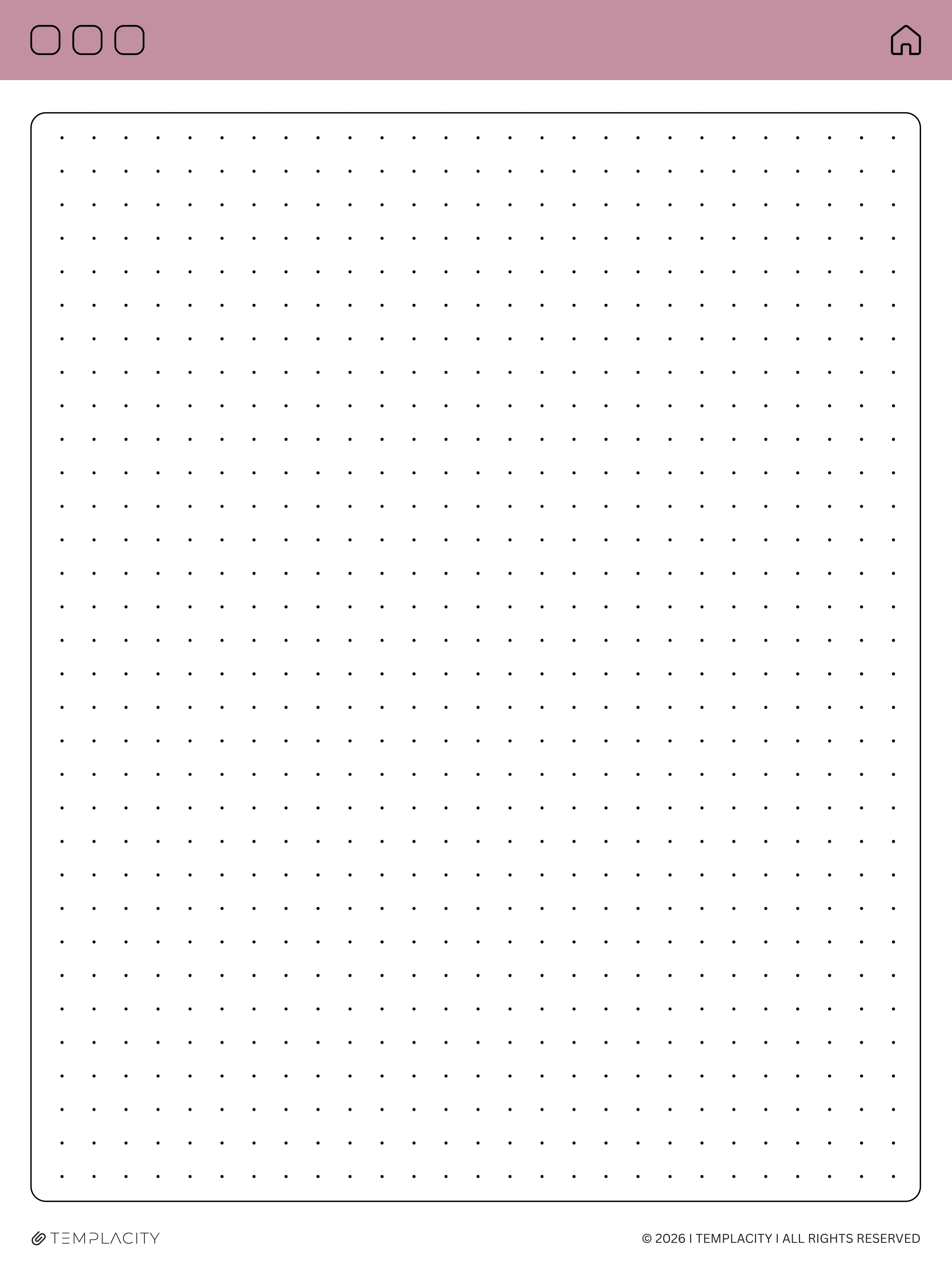 Dotted Notes — reMarkable Paper Pro