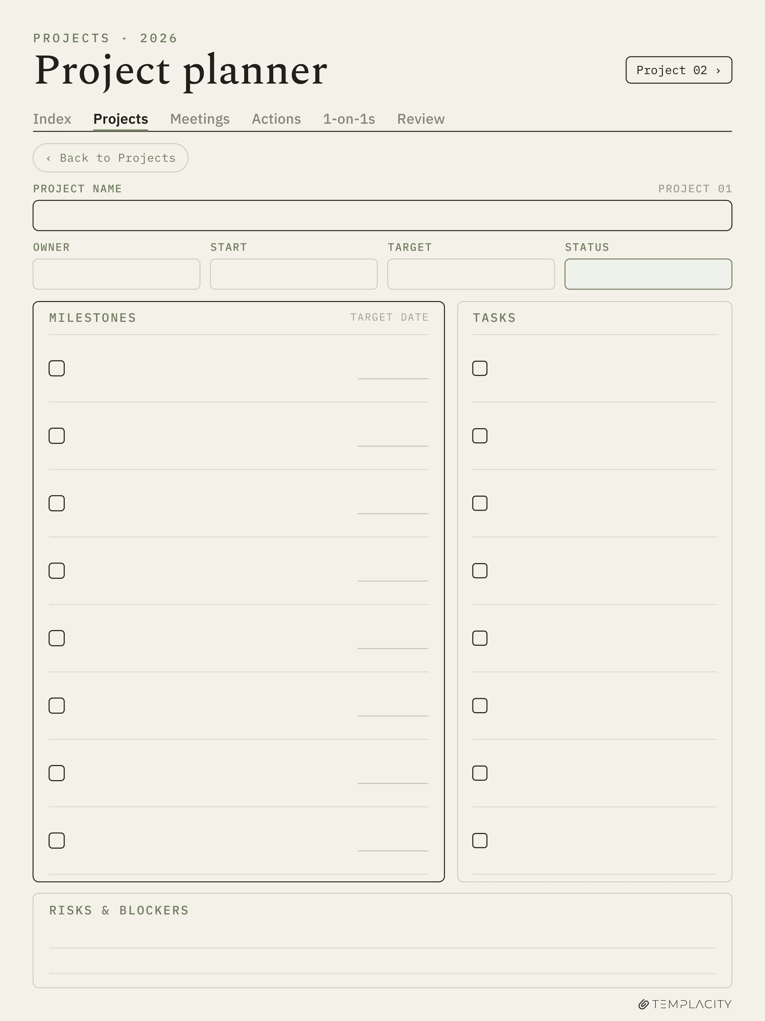 The Planner · Work Boox Note Air5 C page 1
