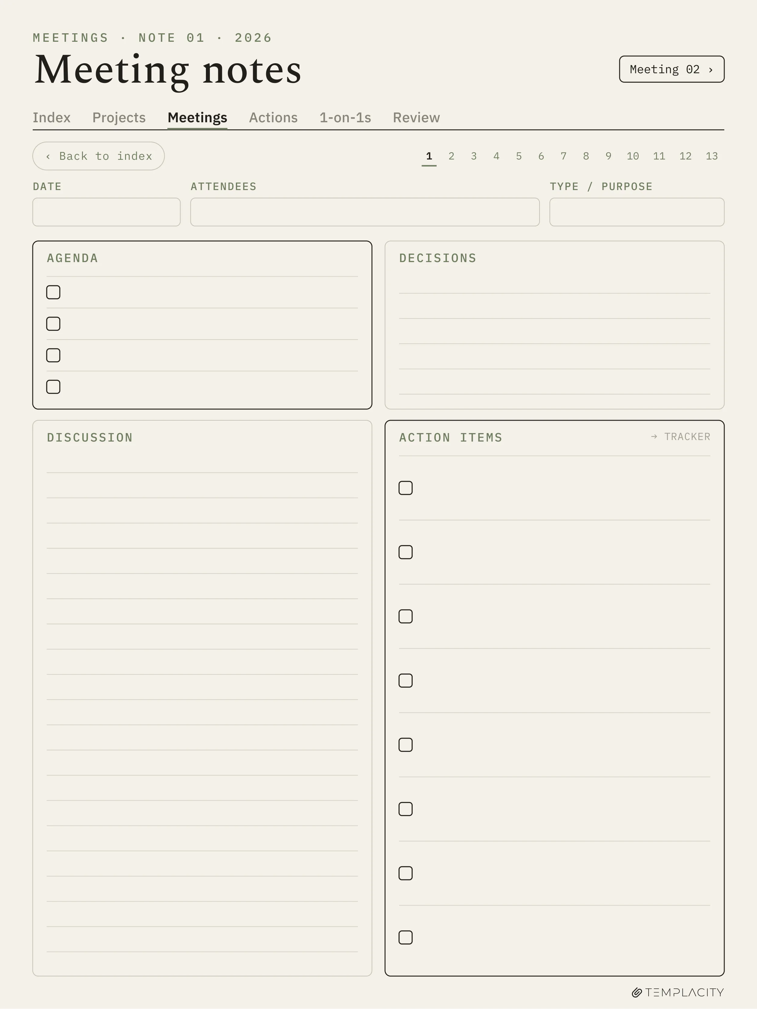 The Planner · Work Boox Note Air5 C page 3