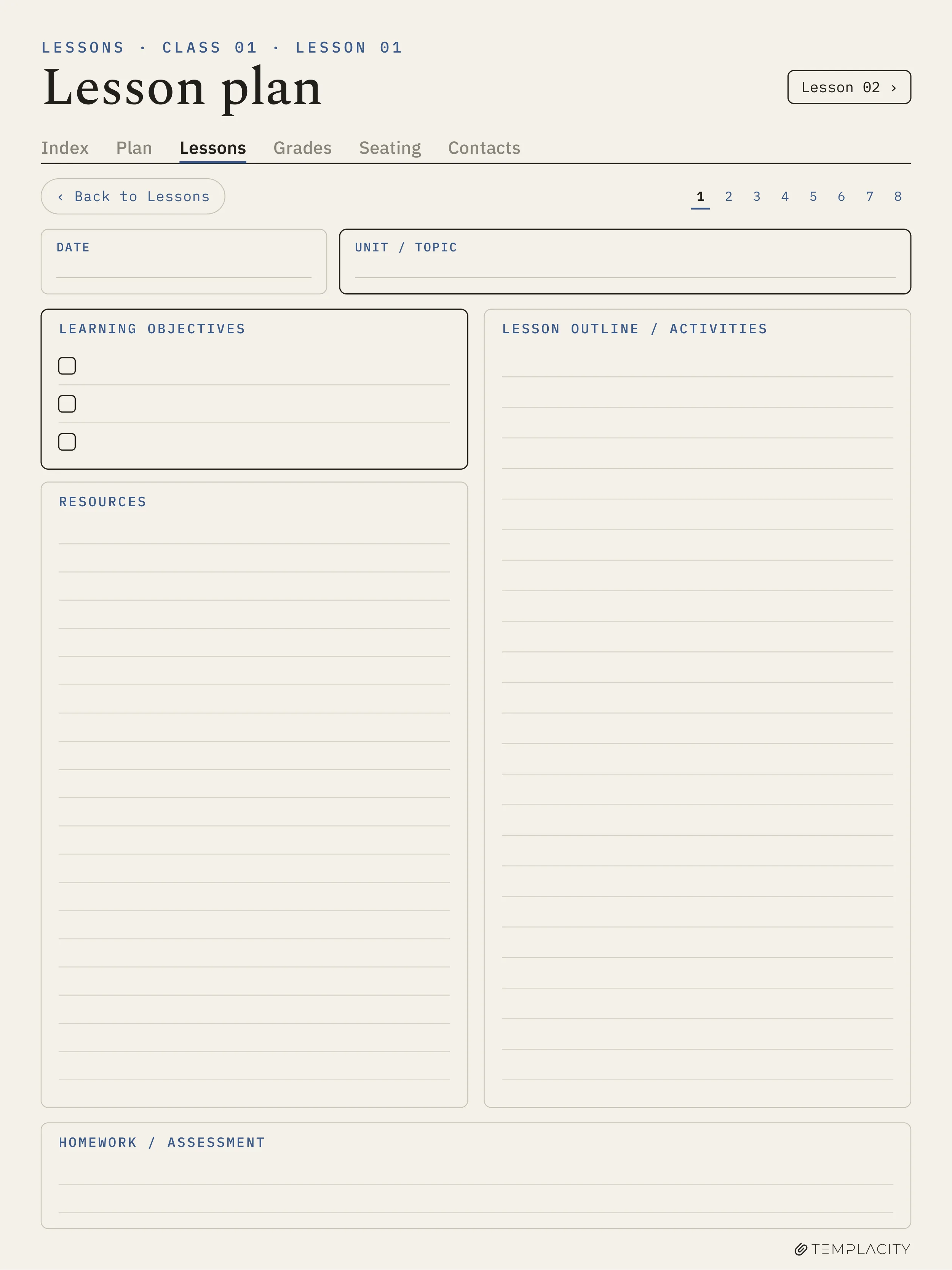 The Planner · Teacher Boox Note Air5 C page 1