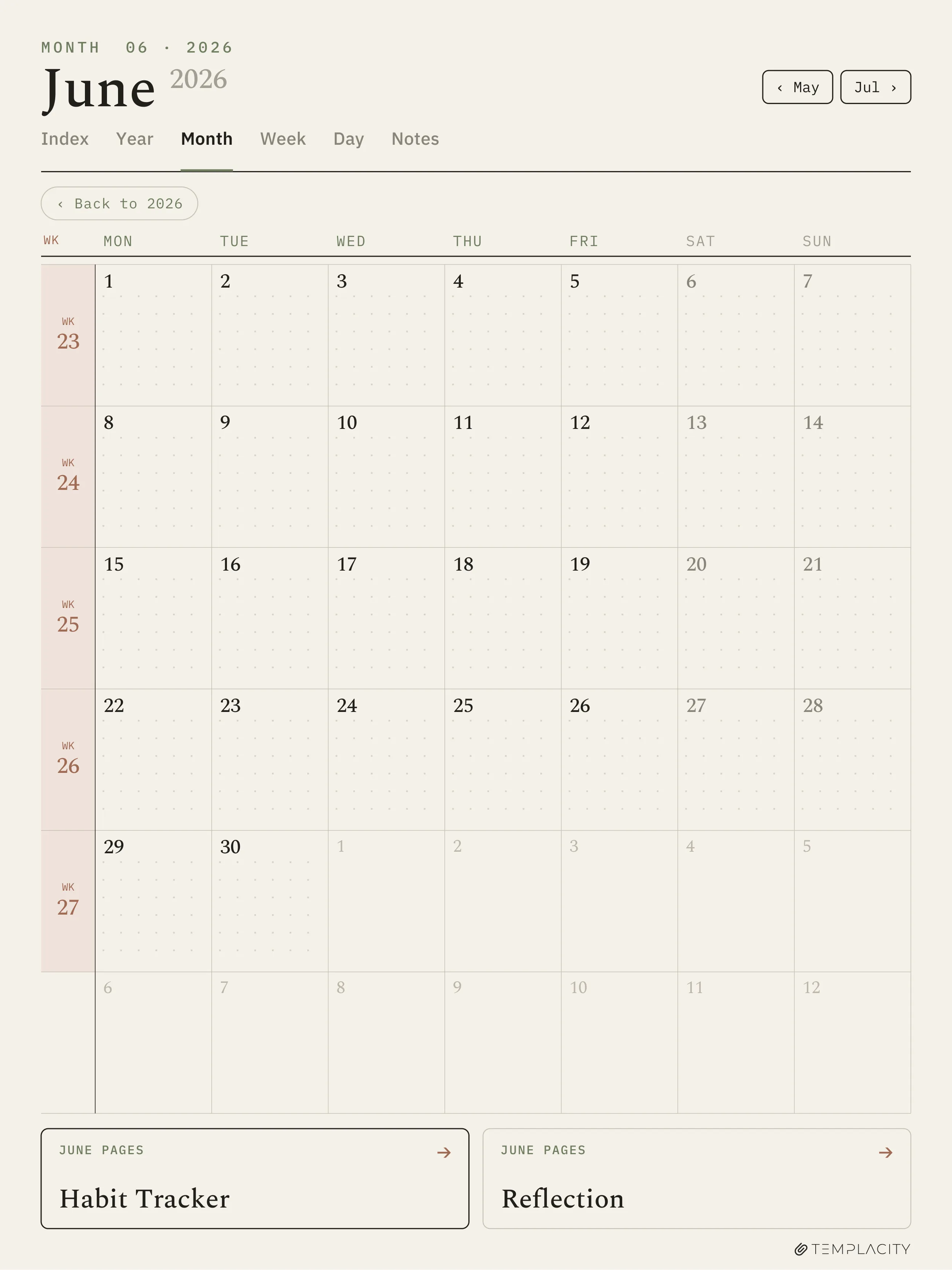 The Planner for Supernote Supernote Manta page 3