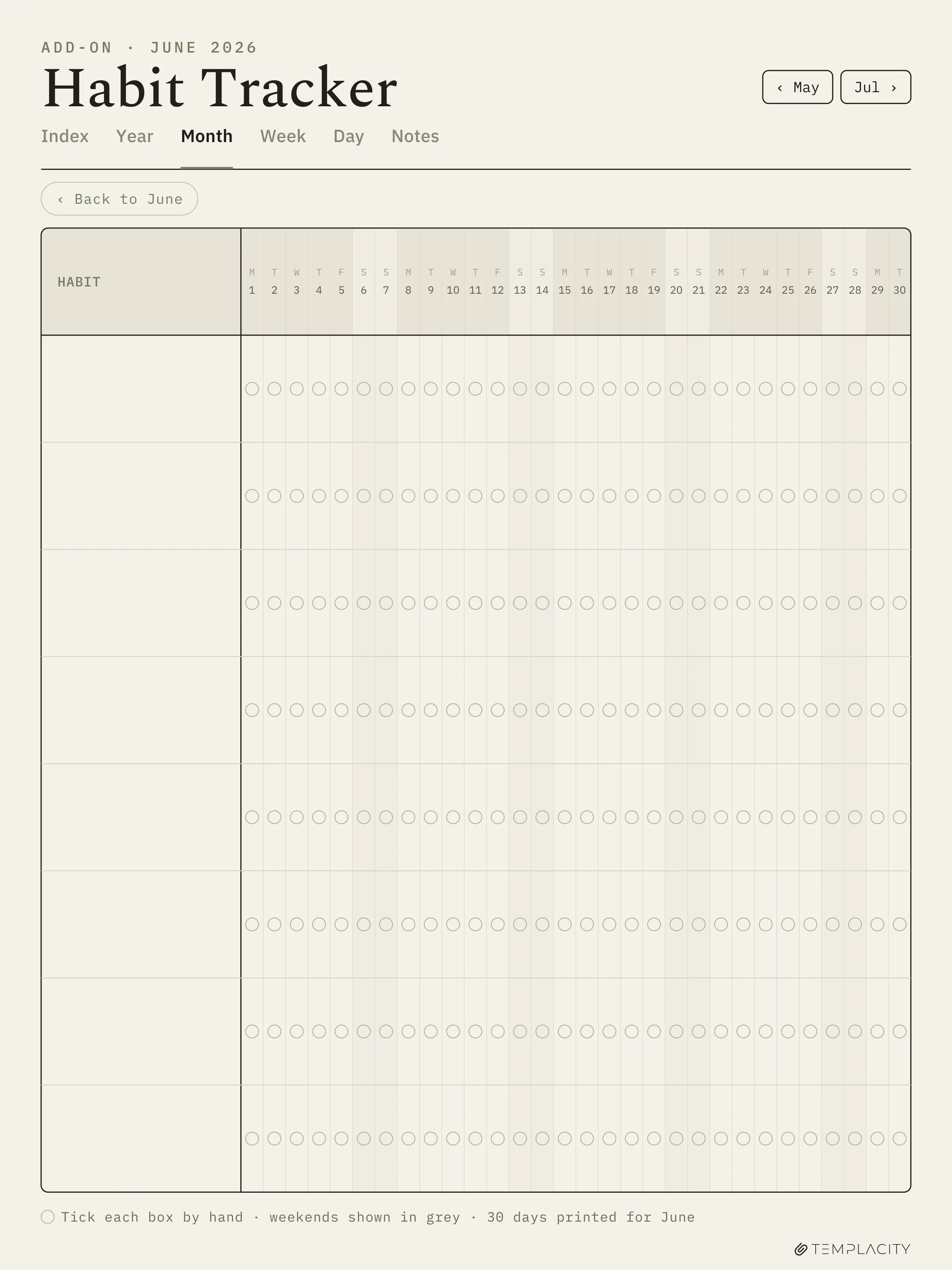 The Planner for Supernote Supernote Manta page 4