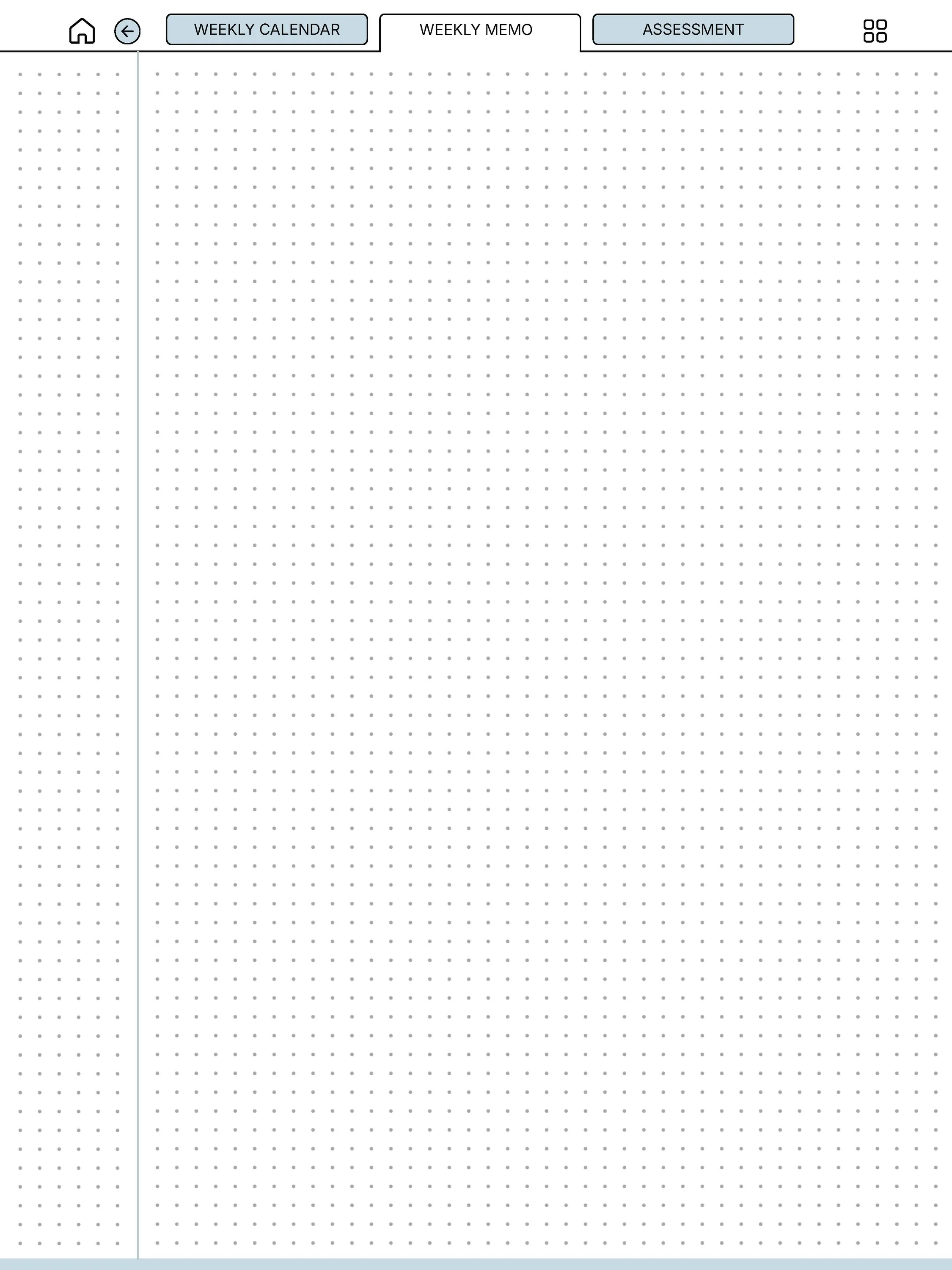 reMarkable Paper Pure Weekly Planner The Weekly Planner — page 4