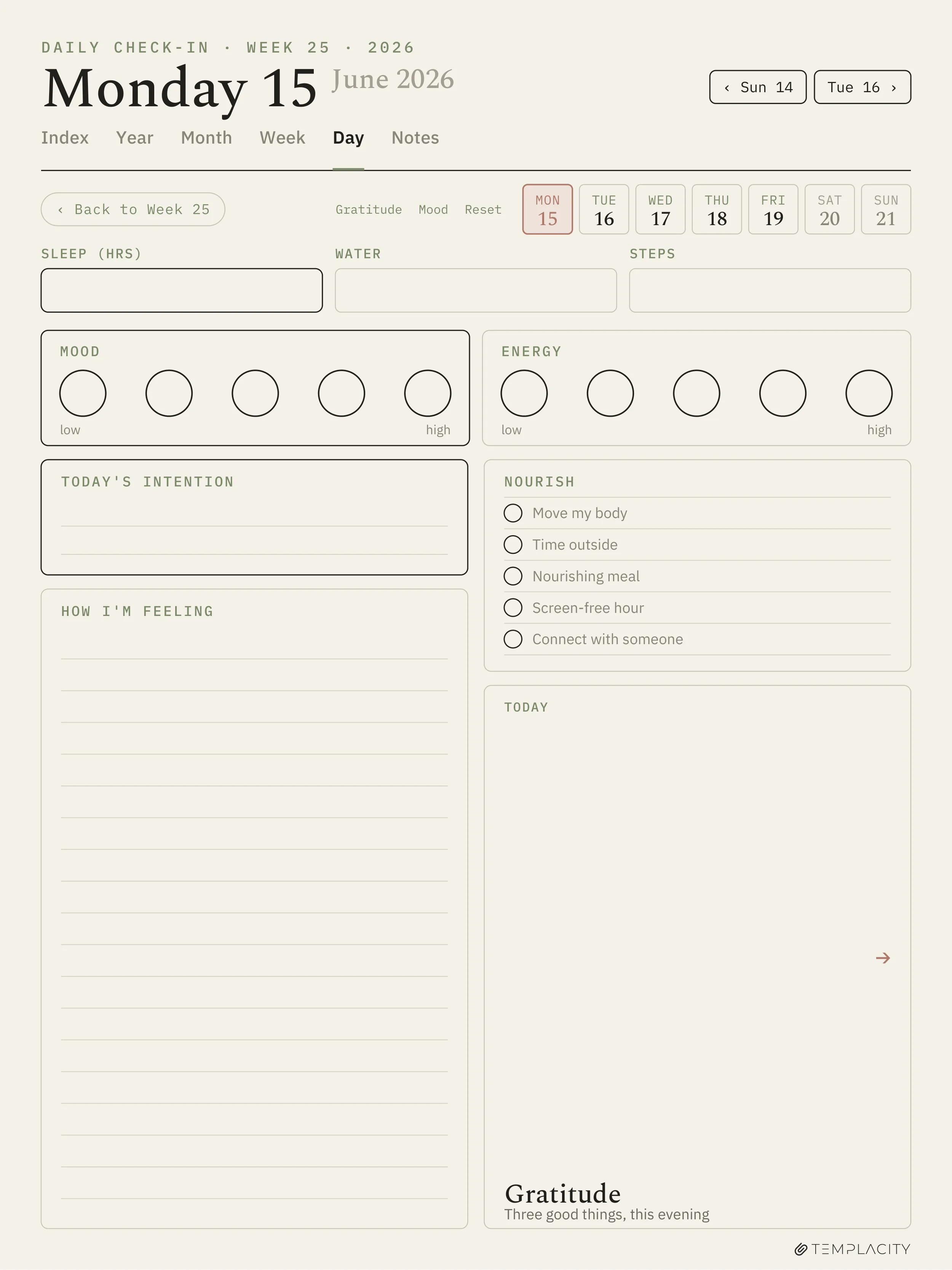 The Planner · Wellness Boox Note Air5 C page 1