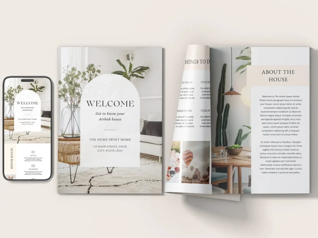 Airbnb House Manual Template