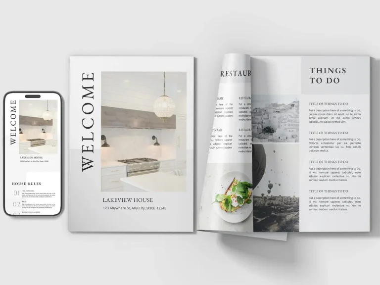 Welcome Book Template