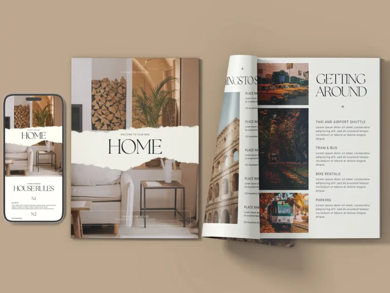 Airbnb Welcome Book Template
