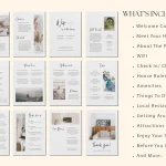 welcome book for vacation rentals what's included