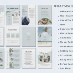 digital guest book airbnb what's included