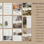 Airbnb Welcome Book Template what's included