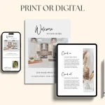 welcome book for vacation rentals Print or digital
