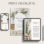 Airbnb House Manual Template Print or digital
