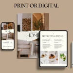Airbnb Welcome Book Template Print or digital