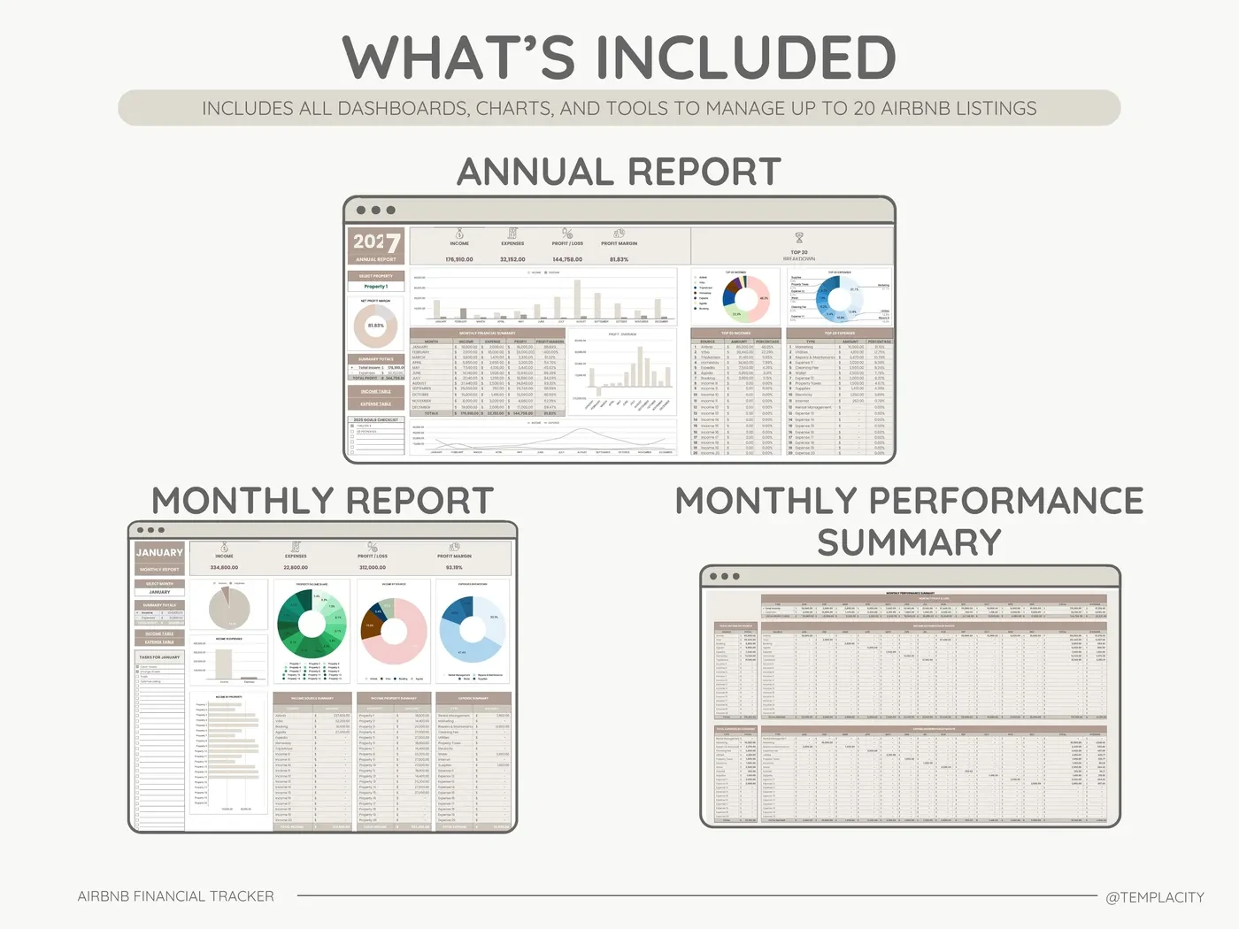 Airbnb Spreadsheet Template 2026 + 2027 (Google Sheets) - Image 4