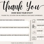 Guest Feedback Card template