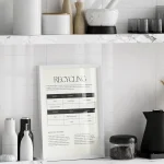 airbnb wifi sign kitchen