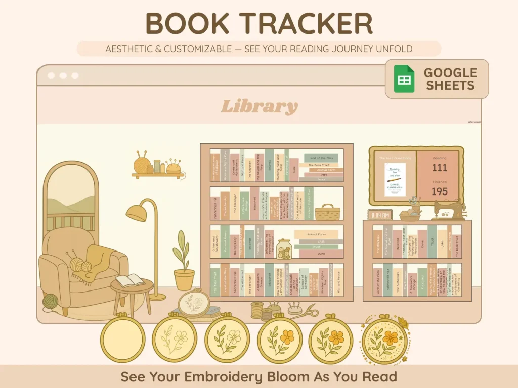 Book Tracking Template