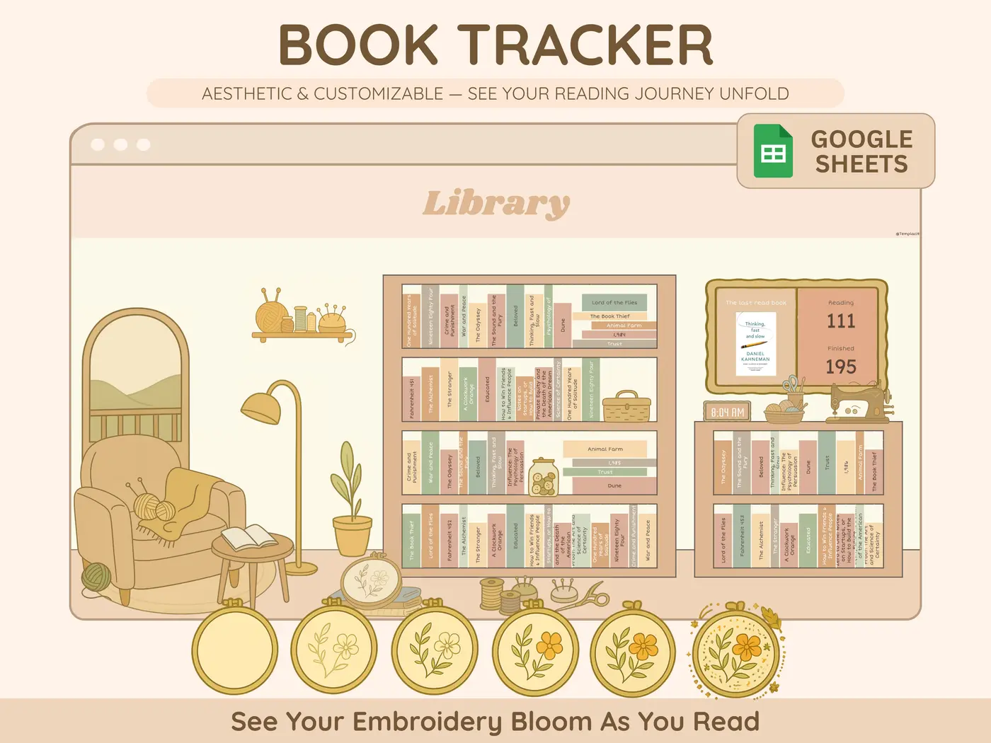 Book Tracking Template