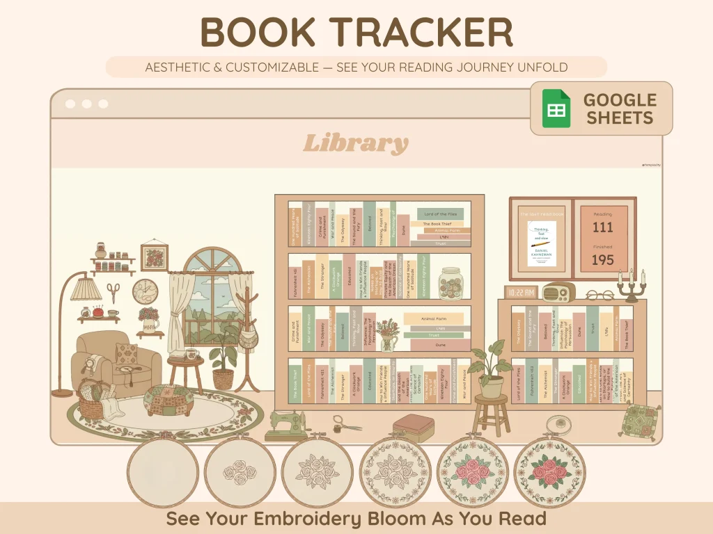 Book Tracking Template
