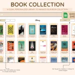 Book Tracking Template Book Collection