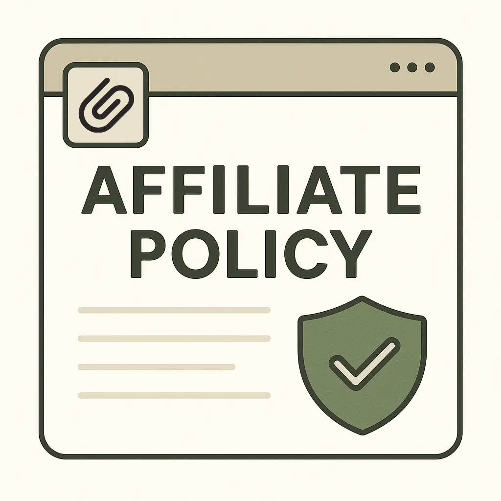 Affiliate Policy