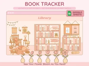Reading Tracker Google Sheets Template