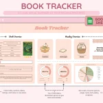 Reading Tracker Google Sheets Template Book Tracker