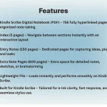 Kindle Scribe Digital Notebook Features
