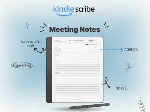Kindle Scribe Meeting Notes