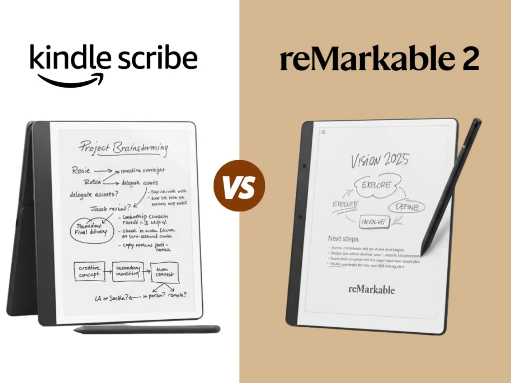 Kindle Scribe versus reMarkable 2