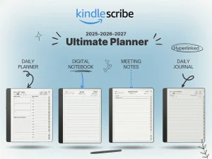 kindle scribe templates