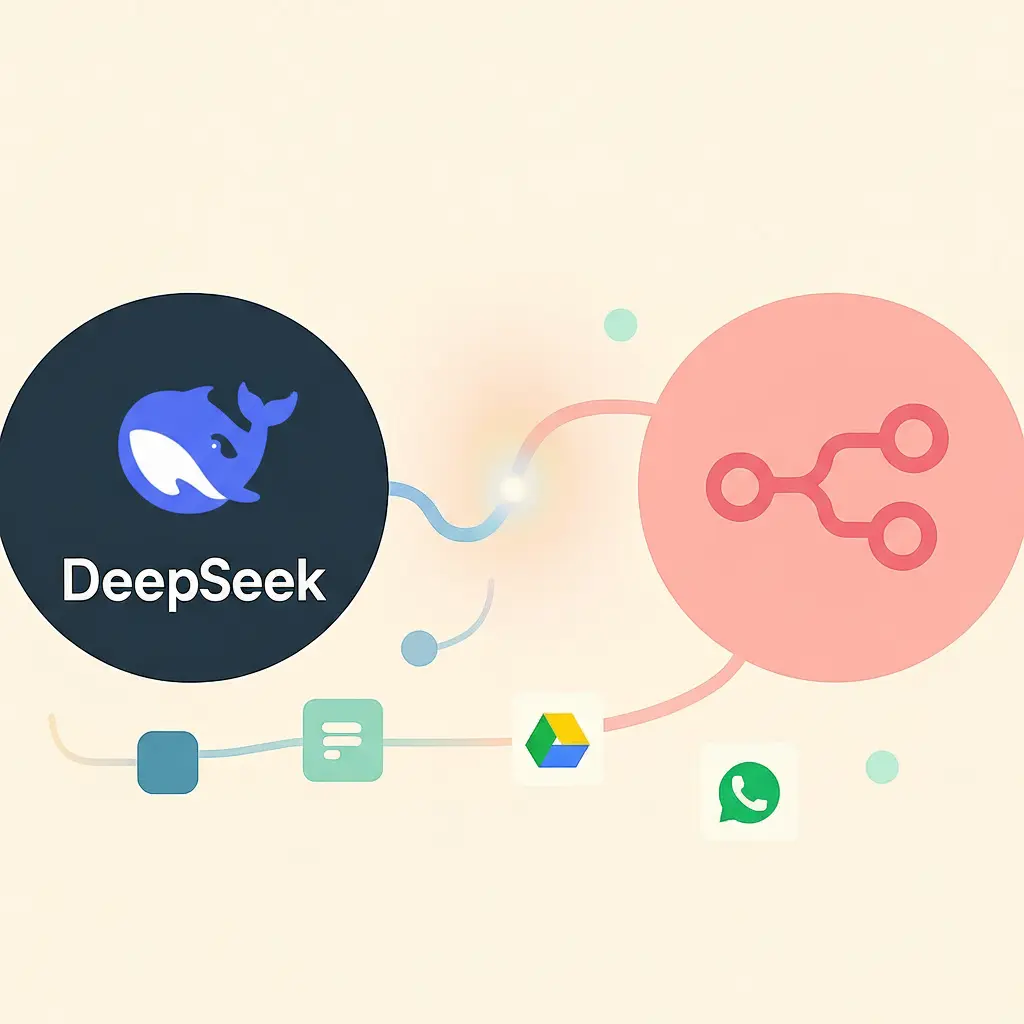 n8n deepseek ai agent