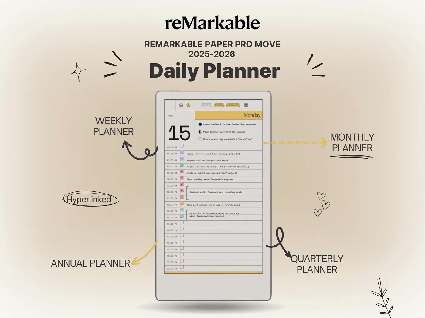 reMarkable Daily Planner