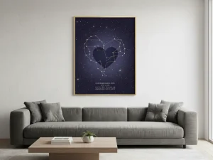 star sky map gift