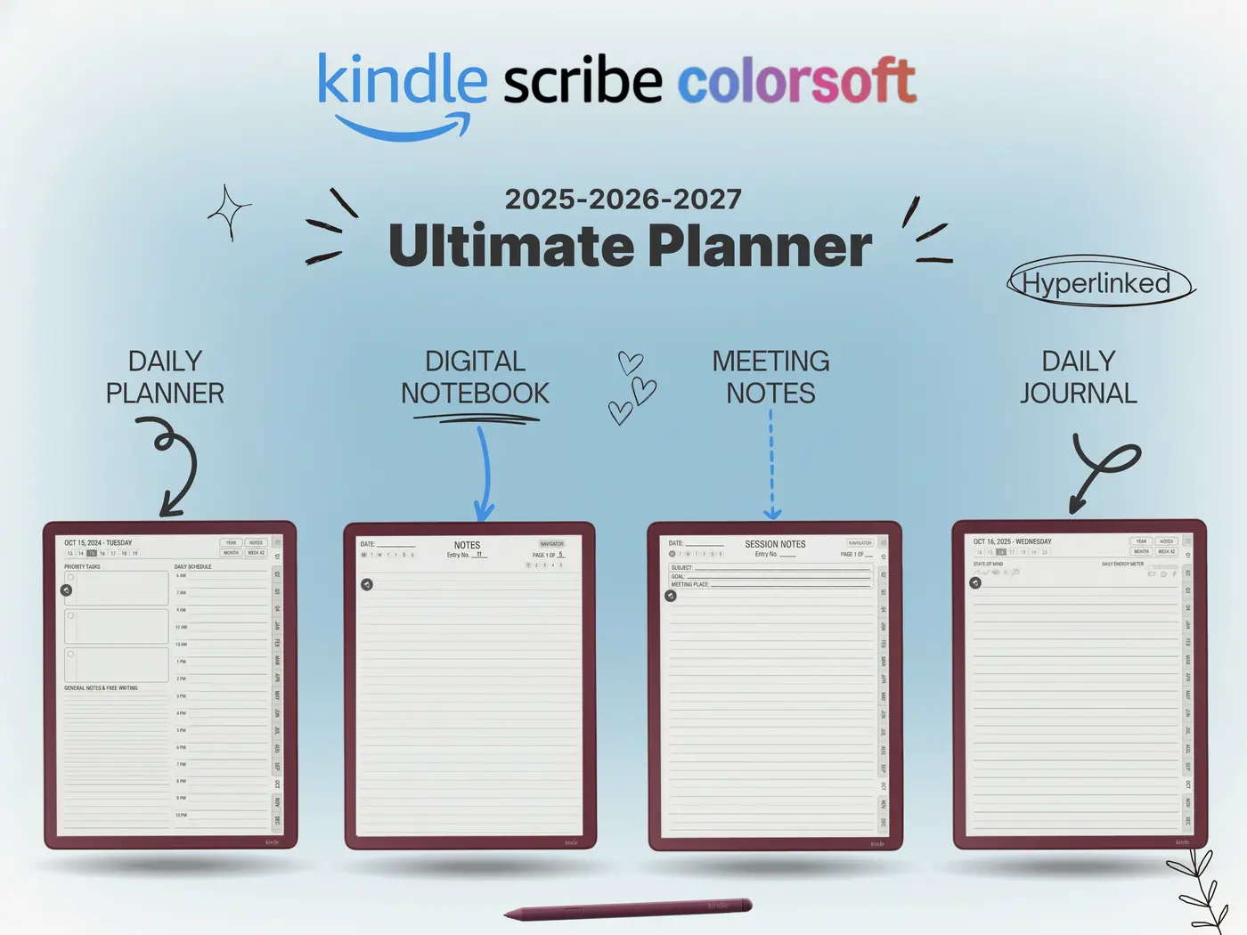 Kindle Scribe Colorsoft Bundle