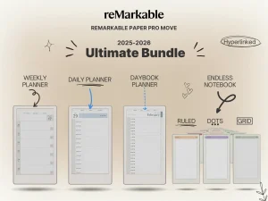 Ultimate Template Bundle for reMarkable Paper Pro Move