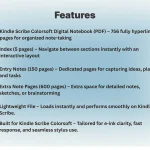 kindle scribe colorsoft Digital notebook features