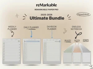 reMarkable Paper Pro Template Bundle