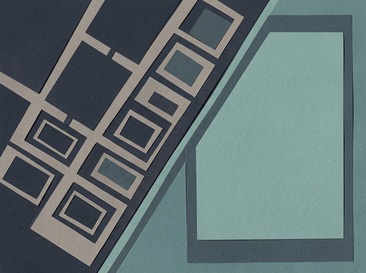 Illustration contrasting Android-style multi-app structure with a focus-mode single surface