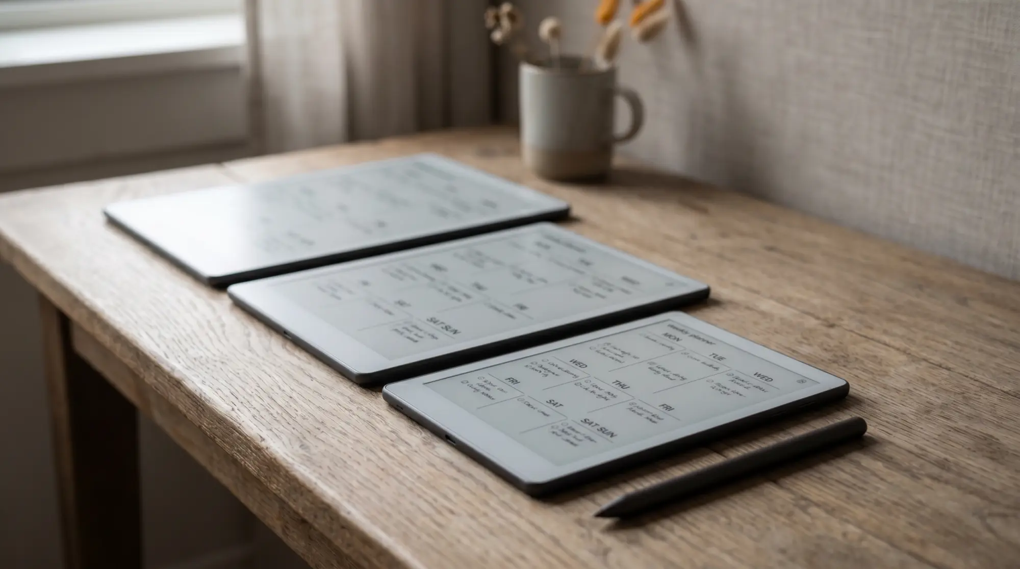 Best Digital Planner for reMarkable, Kindle Scribe & Boox