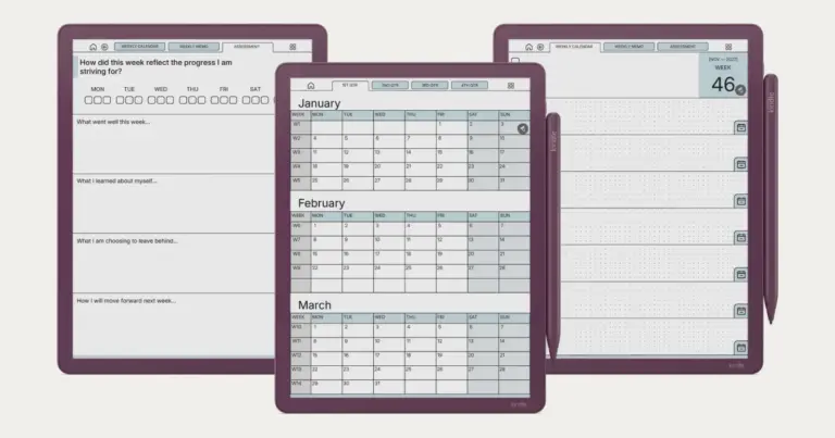 Kindle Scribe Colorsoft Weekly Planner