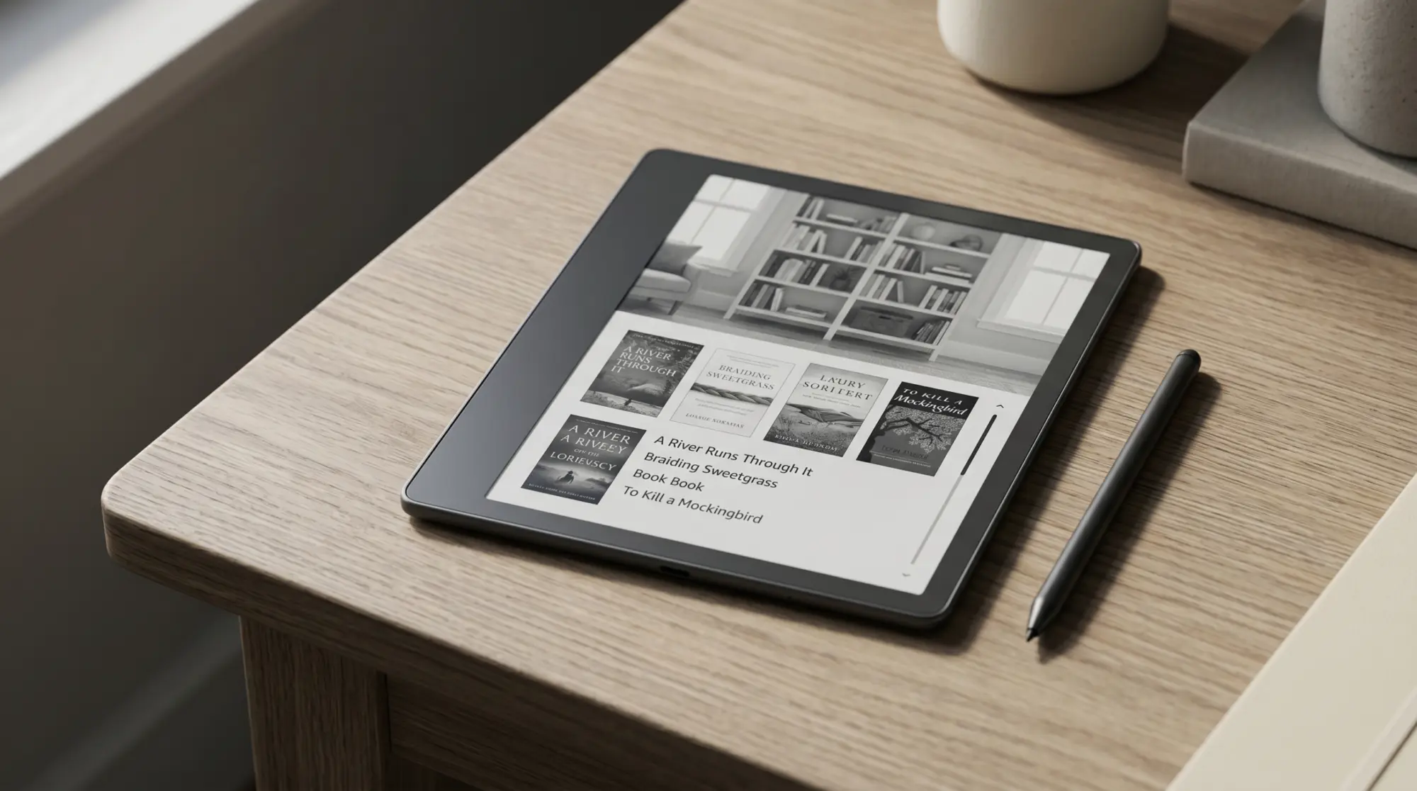 A Kindle Scribe presented for a price overview