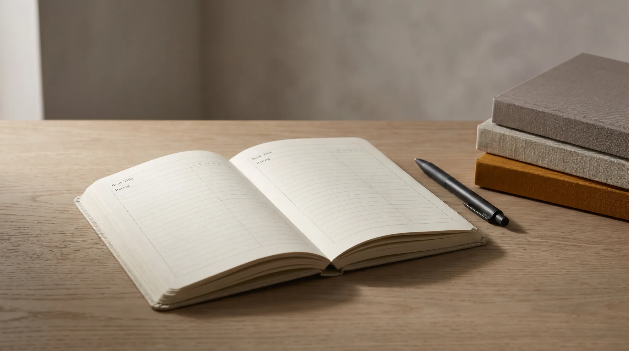 Reading Journal Template: Printable and Digital Layouts