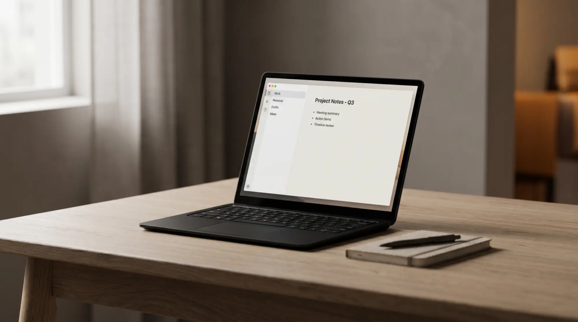 A laptop showing the reMarkable desktop sync app on Windows
